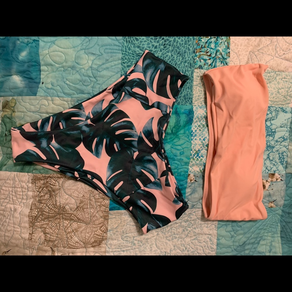 High waisted bikini